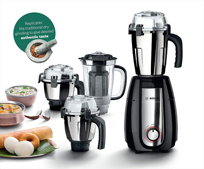 Bosch Geräte Truemixx Pro Mixer Schleifmaschine MGM8642BIN, 750W, 4 Krüge