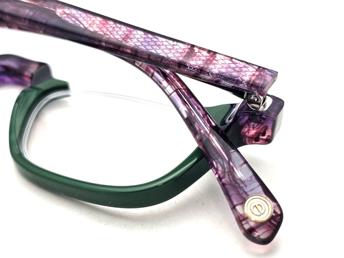 New Readers EYEBOBS Eyeglasses UNTAMED 3354 17 +1.50 Green Purple Crystal Frames - Picture 8 of 15