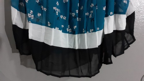New-WOMAN'S LANE BRYANT SLEEVELESS TANKTOP/BLOUSE. FLORAL PRINT.SZ 24 REG$52.99 - Picture 5 of 10