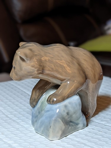 Bing & Grondahl Grizzly Bear Edizione Limitata 1994 2147/5000 Statuetta dell'Anno - Foto 7 di 12