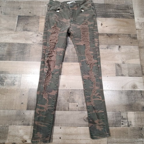 Blue Topic Jeans Womens 7/8 Mid-Rise 