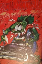 Rat Fink Vintage Tin Sign - Slam It Hammer It Cruise It / Man Cave -TH7921