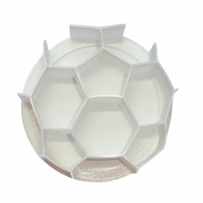 SOCCER BALL DESIGN PATTERN CONCHA CUTTER MEXICAN SWEET BREAD STAMP USA PR4615