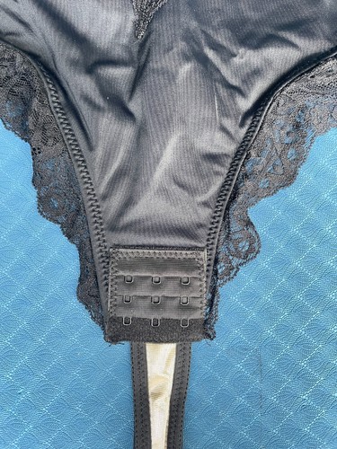 Mini Dress Bodysuit Body Control Sexy Ladies Sleepwear Lace Nightwear Set Black - Picture 3 of 5