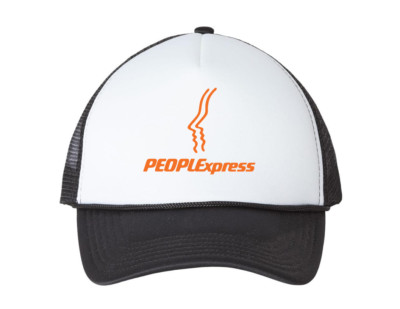 People Express Airlines American Air Travel Retro Logo Souvenir Trucker Hat Cap