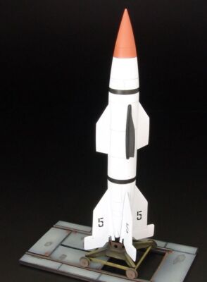 Brengun BRS48002 1/48 Hermes A-1 resin kit of US (ex-german) AA rocket