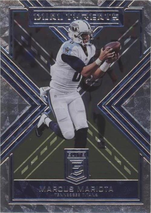 2018 Donruss Elite Marcus Mariota #DT-7 - 1 of 2