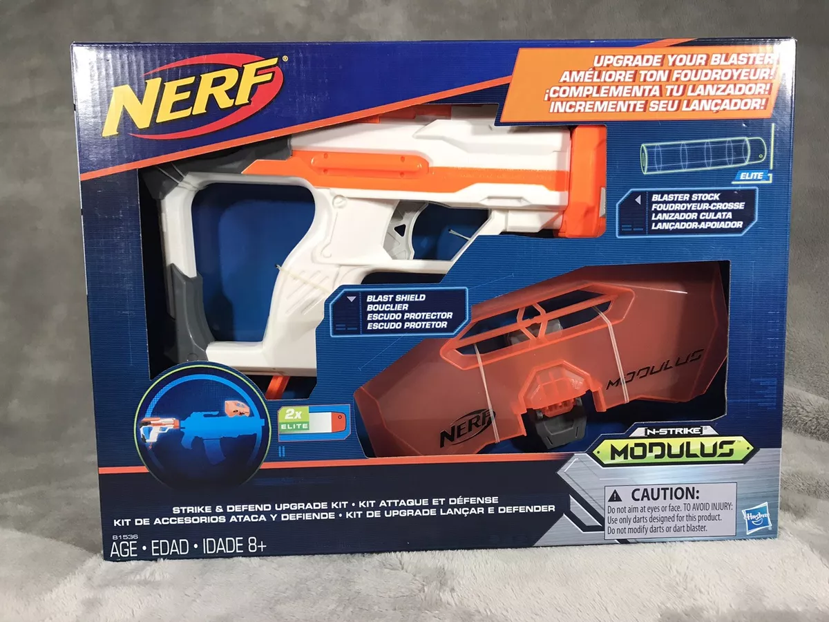 Hasbro B1536EU6 Nerf N-Strike Modulus Zubehör-Set Angriff & Abwehr B1536EU6  ▷ jetzt kaufen - online & vor Ort