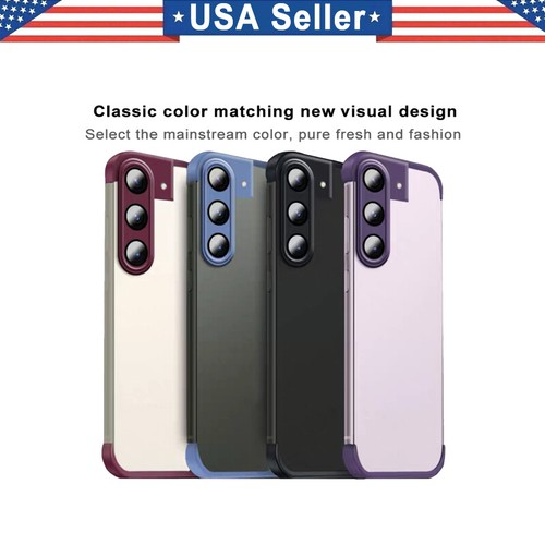 Corner Pad Soft TPU Edge Protective Case For Samsung Galaxy S24 23 22 Plus Ultra - 第 34/218 張圖片