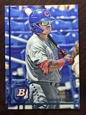 2022 Bowman Heritage Yohendrick Pinango Short Print Image Variation SP Cubs
