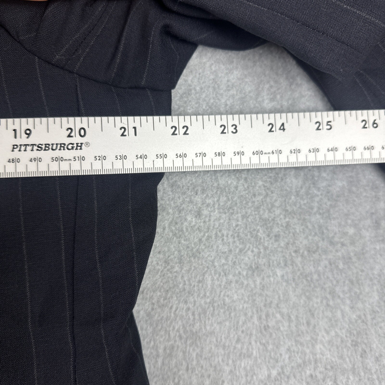 Brooks Brothers Blazer 44L Sports Coat Suit Jacket Stretch Blue Pinstripe 346 thumbnail 10