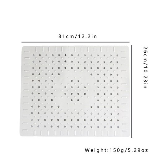 US 2-4 Pc Kitchen Sink Mat Rubber Drainer Pad Protector Non-Slip Rubber Durable - Picture 13 of 18