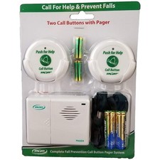 Smart Caregiver Two Call Buttons  Wireless Caregiver Pager