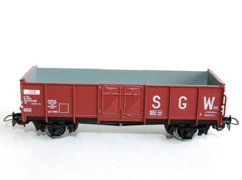 PIKO HO 5/6410/070 WAGON TOMBEREAU SGW TRANSPORT MINERAIS SNCF 050457 GUTERWAGEN - Picture 2 of 7
