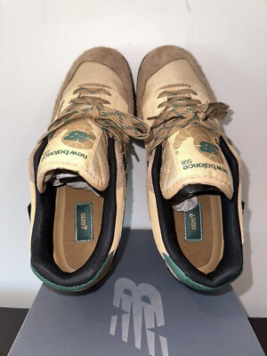 Size? × New balance ☆ BB550SZ1 ‘Light Brown×Green’ New Balance size? x 550 'Cordura Pack - Light Brown Green