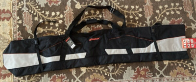 Swix Single Ski Travel Bag 190cm Padded | Glacier Collection | Fits Skis & Poles