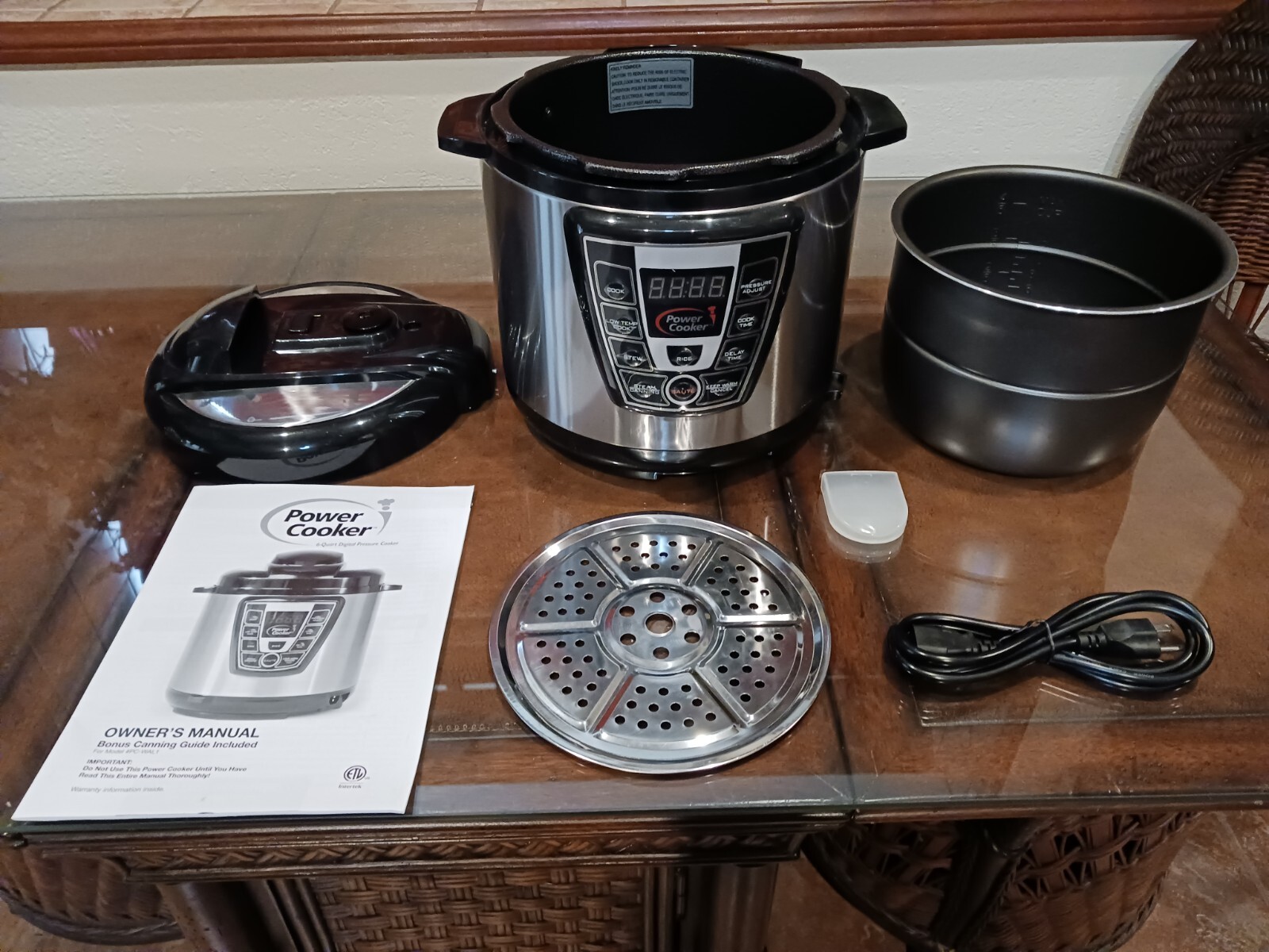 NEW 6 Qt Power Pressure Cooker eBay