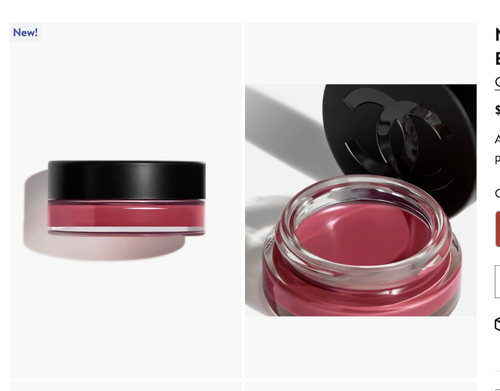 CHANEL N°1 DE CHANEL Lip AND CHEEK BALM Color - 5 LIVELY ROSEWOOD