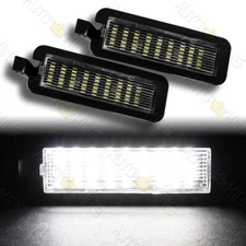 FIT CHRYSLER 300 PACIFICA/ RAM 1500 2PCS WHITE LED 6000K LICENSE PLATE LIGHTS