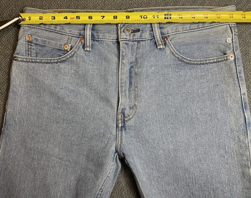 Vintage Levi's 505 Blue Jeans 32x34 April 2000 New Without Tags "fit 34.5x34" - Picture 21 of 24