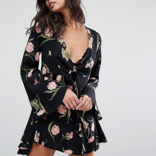 flynn skye mini dress Printed Mini Dress