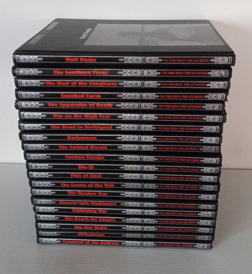 Time Life Books: The Third Reich Set of 20 HC Books with Bookmarks | eBay
