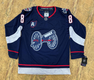 Men's Zach Werenski #8 Columbus Blue Jackets Stadium Series 2025 MEN  Stitched