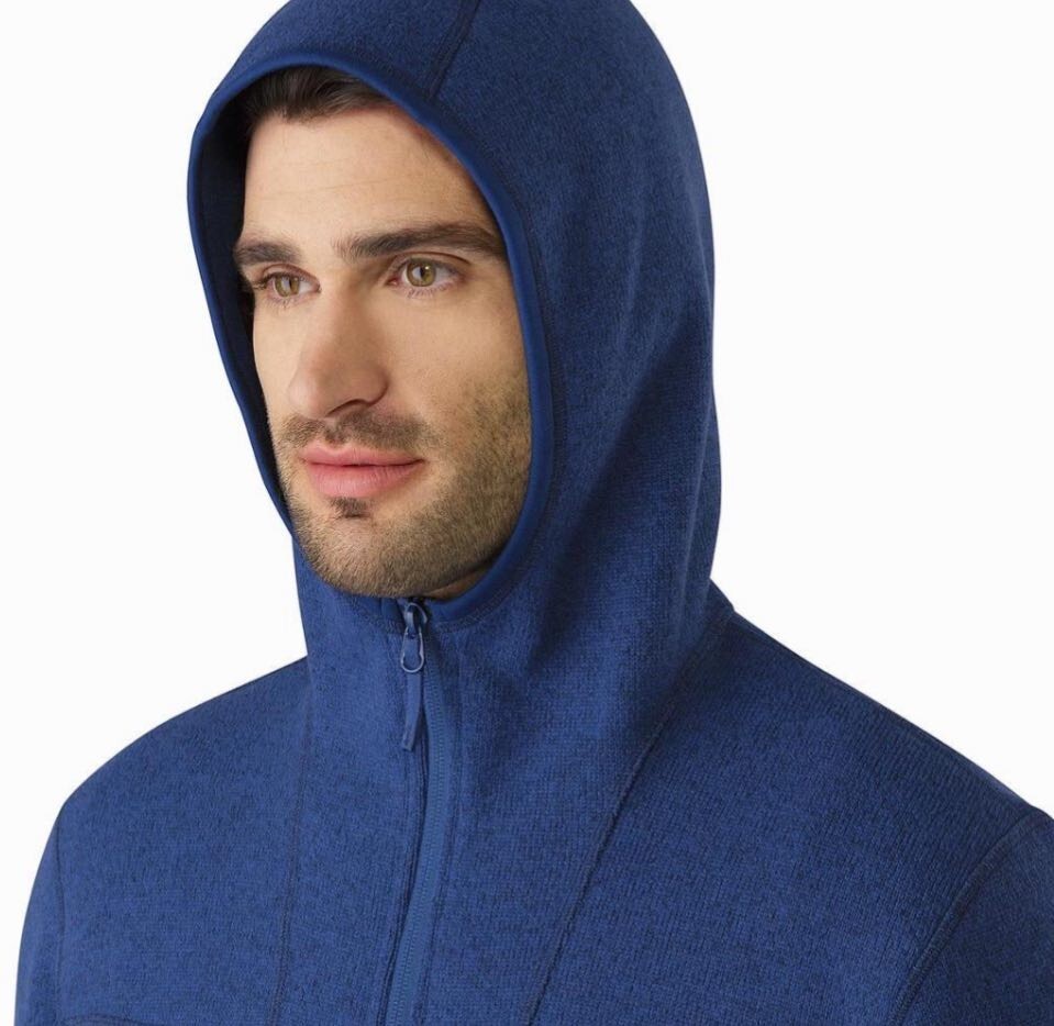 Felpa con cappuccio da uomo blu Arc'teryx taglia S