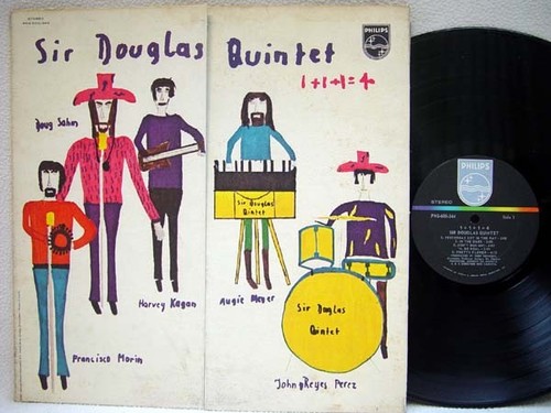 SIR DOUGLAS QUINTET - 1+1+1=4 LP (1st US Pressing on PHILIPS w/"fold-open" Cvr.)