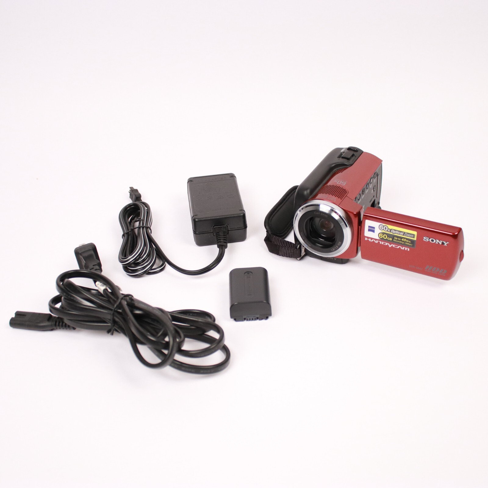 Sony DCRSR47 Handycam Camcorder 60GB HDD 60X Optical Zoom, Free