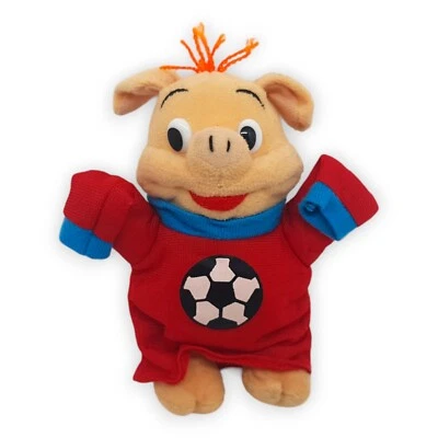 Ferrero Schwein Sau Pinky Piggys Fussball Plüsch Felix Volltreffer Stofftier - Bild 1 von 4