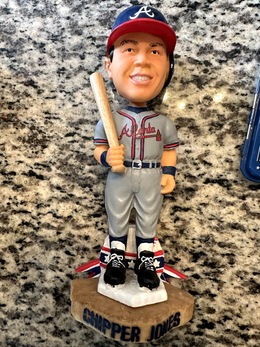 Chipper Jones bobblehead Legends Of The Diamond By Forever