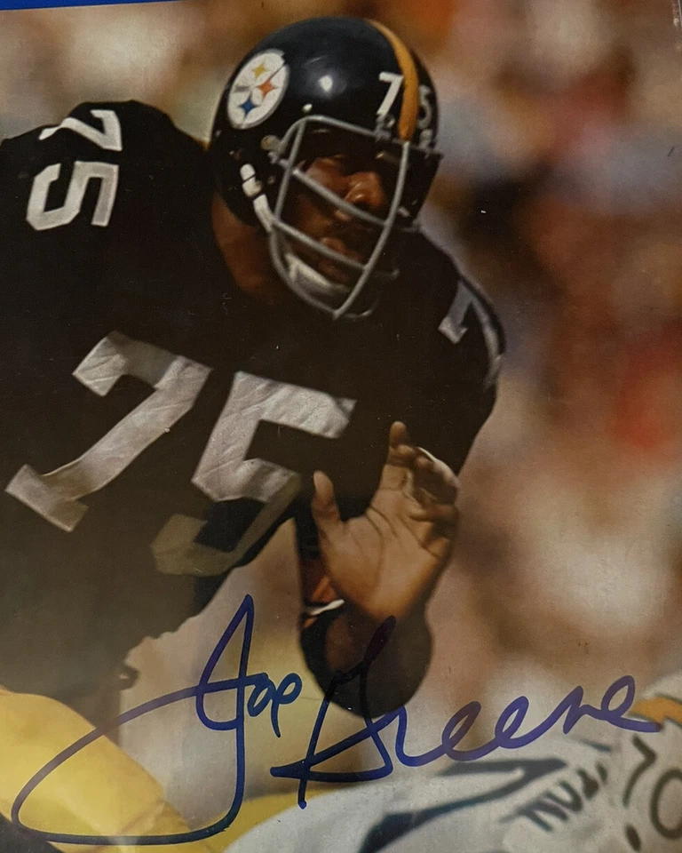 SPORTS ILLUSTRATED OCTOBER 11, 1971 MEAN JOE GREENE STEELERS  -Signed - Image 2 of 4