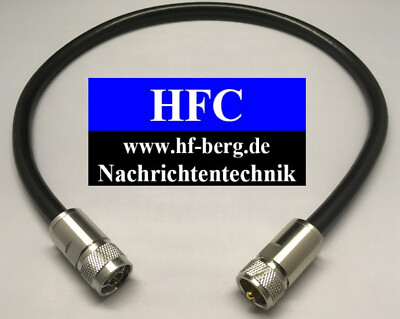 3 m Aircom Premium konfektioniert mit N-Stecker/UHF-Stecker bis 12 GHz / 50 Ω