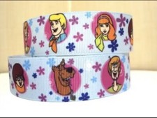 1  Scooby Doo Grosgrain Ribbon By The Yard