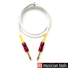 Gold plated 1/4" 3 foot speaker cable for guitar, bass amplifiers & PA