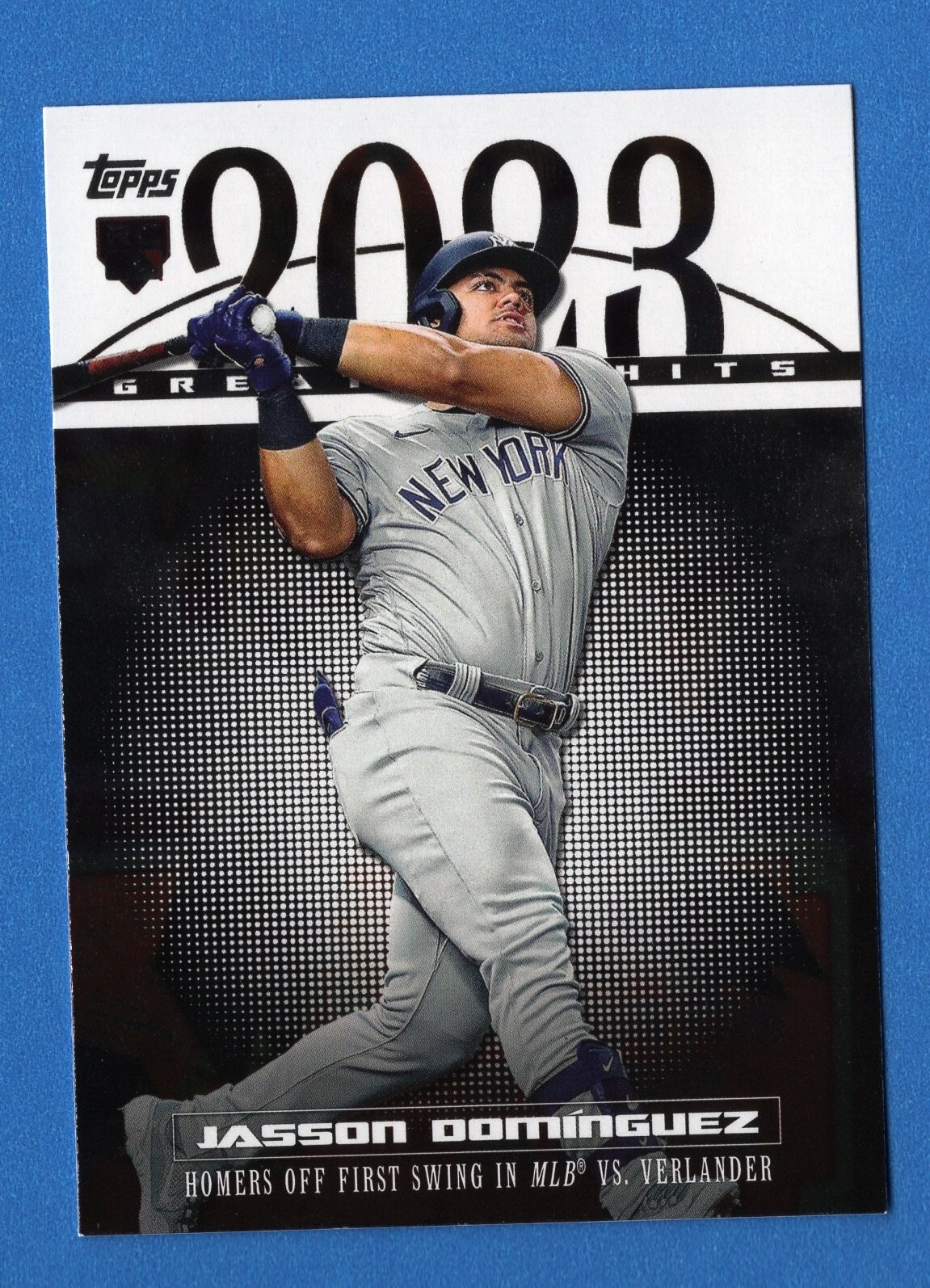 2024 Topps Series 1 Jasson Dominguez 2023 Greatest Hits RC #23GH-26 NY Yankees