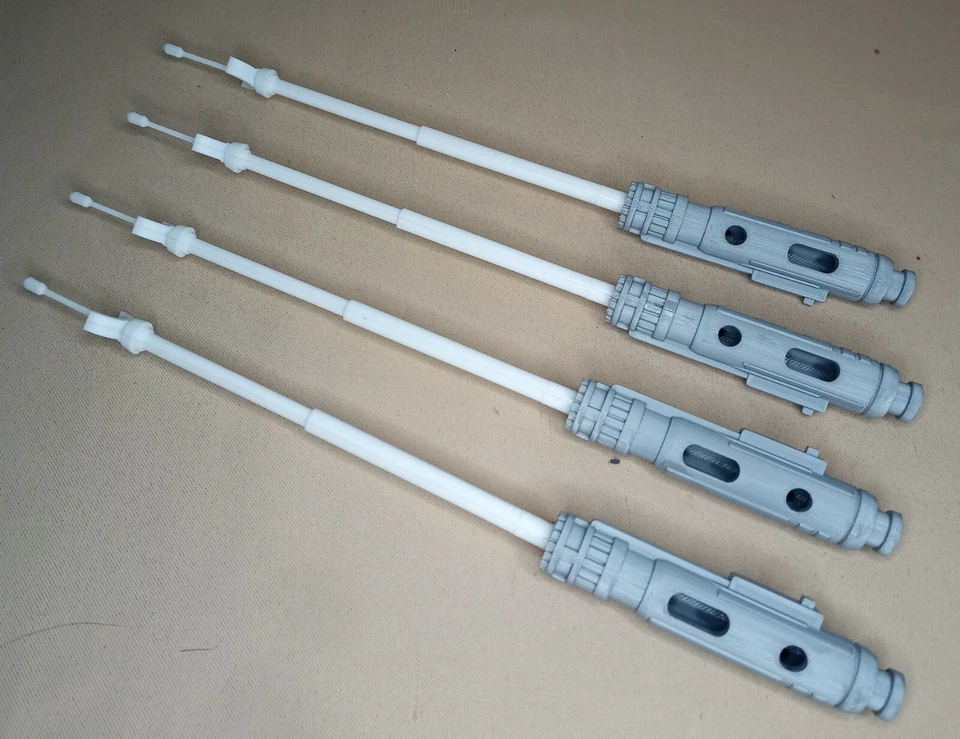 Star Wars Hasbro X-Wing Parts - Replacement 11" Wing Cannons 3D Printed Set of 4 - Imagem 2 de 4