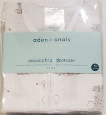 Aden Anais Essentials 100 Cotton Muslin Sleeping Bag Gigoteuse Med 6-12 M
