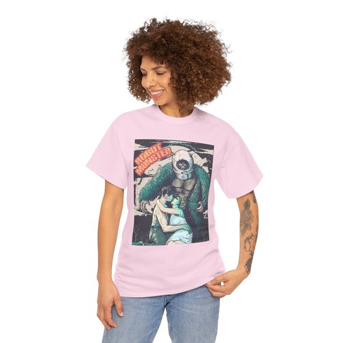"Robot Monster" 1953 Vintage Sci-Fi Movie Poster T-shirt - Picture 100 of 133