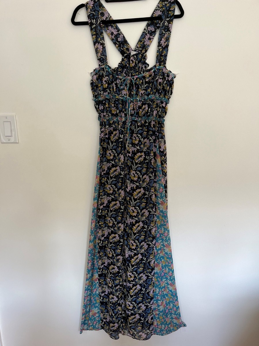 indian dress maxi Sky Blue Printed Maxi Dress