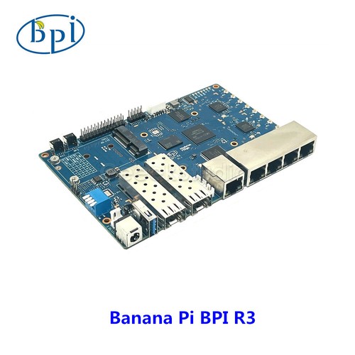 Banana Pi BPI R3 Router Board With MediaTek MT7986 Quad Core 2G DDR RAM - 第 1/5 張圖片