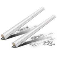 2X Led Unterbauleuchte Lampe 15W 87Cm Lichtleiste Beleuchtung KüChe Schrank Weiß