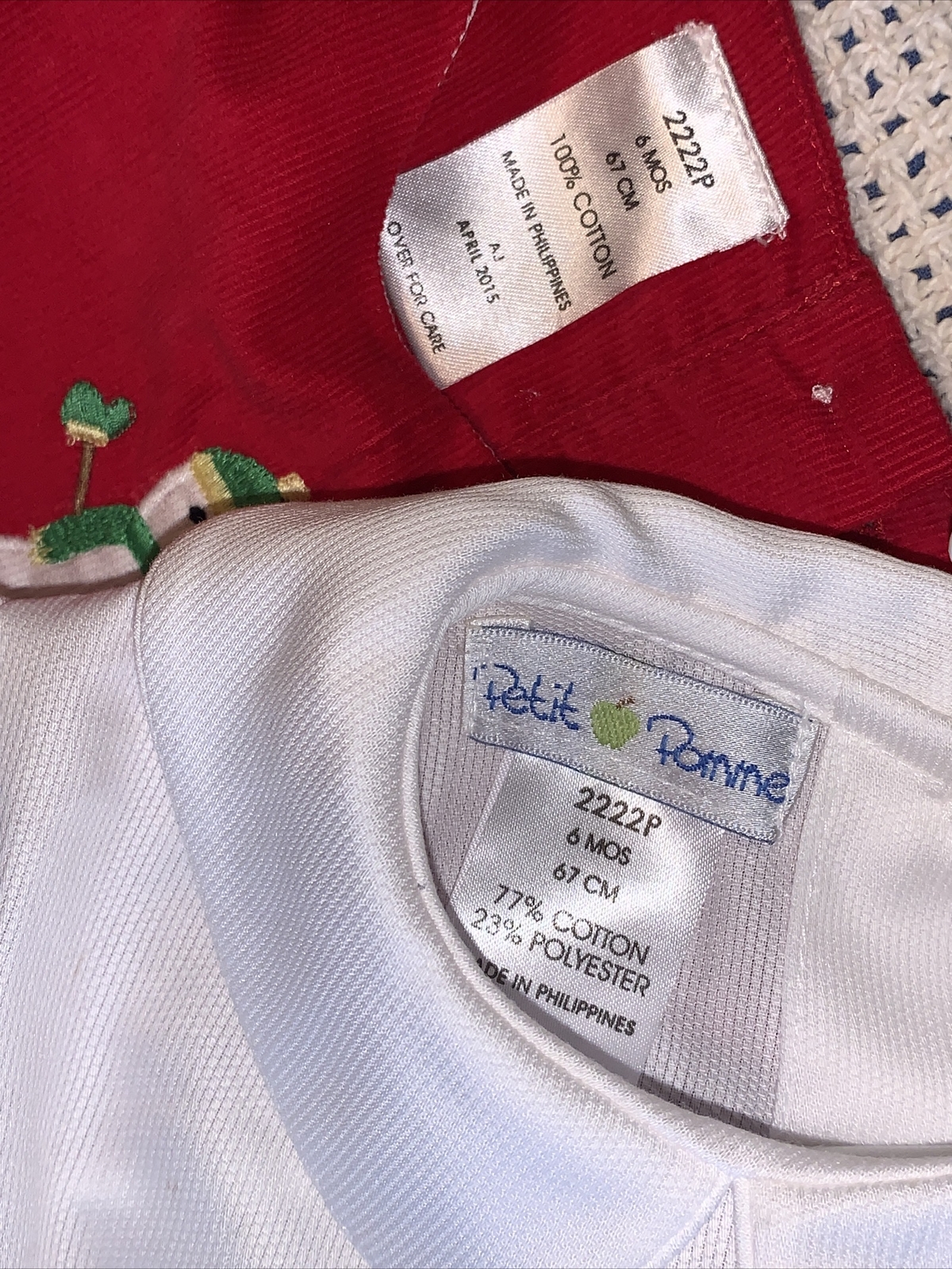 NWT Petit Pomme by Petit Ami Snowman Longall/Romper &White Shirt 6 Months