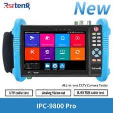 Rsrteng 8K CCTV IP Camera Tester Test Tool Cable Tracer Network IPC-9800C Pro