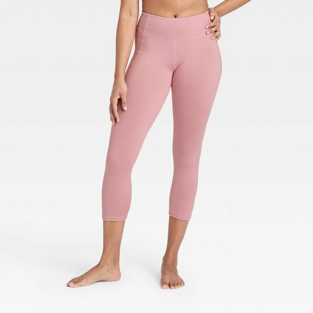 Women s Simplicity Mid Rise Capri Leggings 20