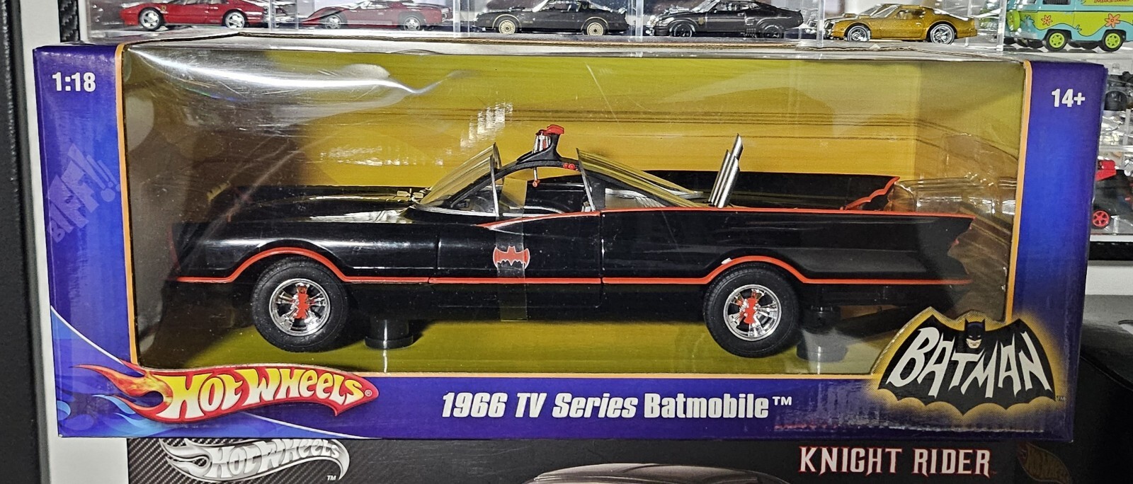 Hot Wheels Batman Batmobile 1966 TV Series Retro Entertainment Real ...