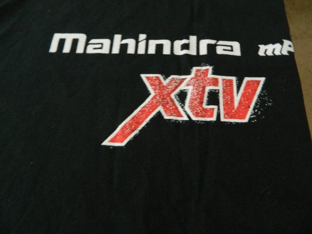 MAHINDRA MPACT XTV Mens Black T Shirt Own The Territory ...