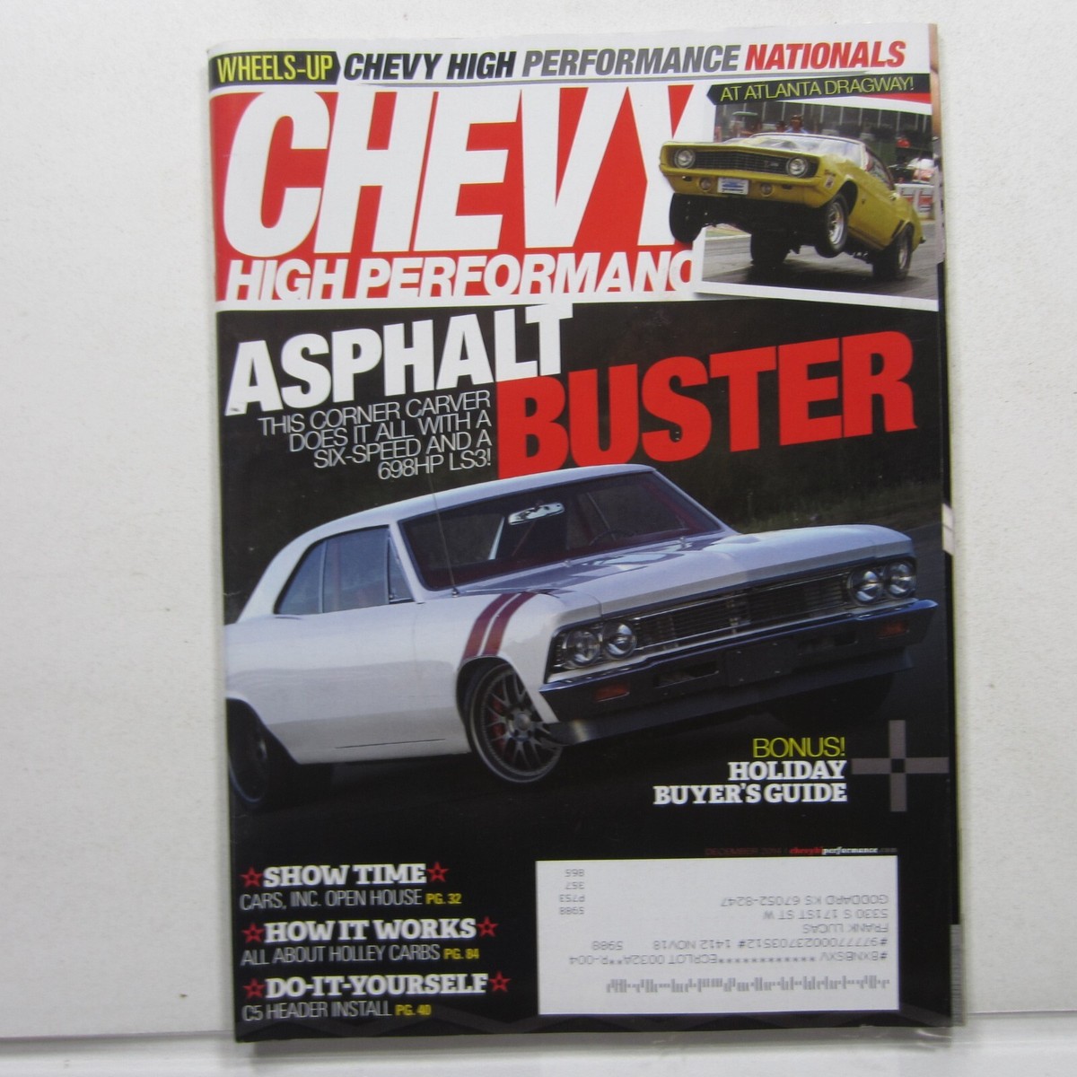 Chevy High Performance Dec 2014 Asphalt Buster Six Speed 698HP LS3