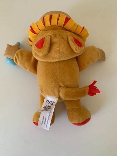 Cabbage Patch Doll Kids Cuties Lion Plush Baby Bottle Green Eyes 2014 Jakks CPK - Picture 18 of 23